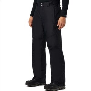 Columbia men’s S short bugaboo II pant black NWT insulated
